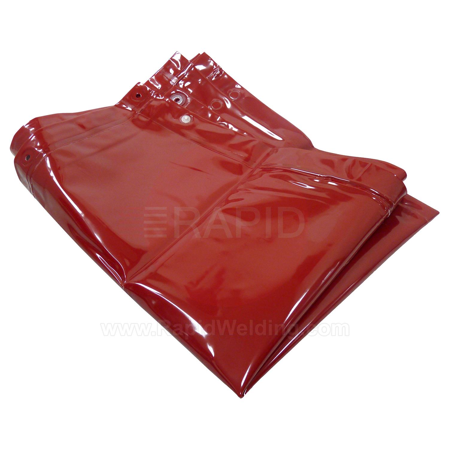 16.15.20  CEPRO Orange-CE Welding Curtain - 200cm x 140cm, EN 25980